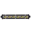 Luz de trabalho LED para carro de emissão lateral de fileira única de duas cores 5 modos Luz auxiliar de modificação de veículo off-road Luz de engenharia