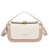 Bolso Caja Retro de Lujo Accesible de Gama Alta para Mujer 2025 Nuevo Bolso de Mano de Moda de Nicho Bolso Pequeño Cuadrado de Hombro Cruzado