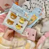 Fofo antigo inicial fácil urso pequena presilha de aperto alto valor de cor urso de desenho animado acrílico tridimensional mini clipe doce menina acessórios de cabelo