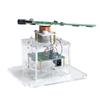 Kit de pantalla LED de matriz de puntos giratoria plana acrílico 51 microcontrolador soldado piezas de producción electrónica DIY