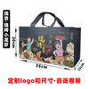 Bolsas para llevar de tela no tejida al por mayor Biodegradables Recubiertas Aislamiento térmico Papel de aluminio Bolsa de catering Bolsas para llevar con logotipos personalizados