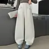 Calça de Moletom Circle Girls de Comércio Exterior Primavera e Outono 2026 Novo Estilo Versão Coreana Elegante Solta Casual Calças Infantis 15 Anos Calças Longas