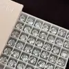 Auténtico Diamante Suelto Brillante de 4 mm Cristal Swarovski Redondo Brillantina para Uñas Pendientes Personalizados