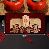 Sobre Rojo Creativo para Boda Mil Yuanes Brindis Cambio Bolsa de Sobre Rojo Regalo de Compromiso Devolución Doble Felicidad Sobre Rojo Paquete Rojo Grande