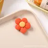 2022 Tecido de Veludo Cotelê Costurado à Mão Flor de Cinco Pétalas DIY Acessórios de Cabelo Material para Capinha de Celular Decoração para Roupas Leggings Flores