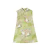 Roupas Infantis Princesa Yuanyuan Vestido para Meninas 2026 Novo Estilo Infantil Novo Estilo Chinês Estilo Nacional Vestido Qipao para Crianças Maiores