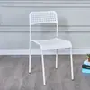 Cadeira de plástico para estudantes e uso doméstico, cadeira de jantar, banqueta para adultos, cadeira de escritório, cadeira simples com encosto, cadeira preguiçosa para computador, banqueta de plástico