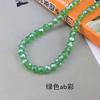 Accesorios de Joyería DIY Cuentas Hechas a Mano Cuentas Sueltas Pulsera Collar Cuentas Espaciadoras Material Cuentas de Fútbol de Vidrio de 32 Facetas Joyería