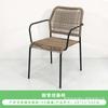 Mesa y silla de metal personalizadas para exteriores, combinación para patio, jardín, terraza, ocio, silla de ratán, impermeable, con protección solar, mesa y sillas de ratán para patio.