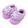 Nuevas pantuflas de algodón para niños de otoño e invierno, diseño de caricatura lindo para niños y niñas, pantuflas de interior para niños pequeños y bebés