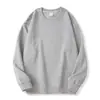 Sudadera Gruesa de Cuello Redondo para Hombre, 500g, Otoño e Invierno, Forro Polar Zorro Plateado, Capa Interior Engrosada, Top Juvenil, Logo al por Mayor