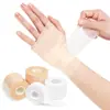 Protector de tobillo y muñeca para fitness al aire libre, película de piel transpirable, combinación de vendaje deportivo, base protectora, correa elástica autoadhesiva