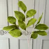 Folhas de Toranja Artificiais para Decoração de Casamento, Arranjos Florais, Decorações de Chão, Arte Floral de Parede de Fundo, Decoração Suave
