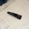 Tiro Real Clip para el Cabello de Lunares Retro Francés Bb para Mujeres, Clip Versátil para Flequillo, Pasador para la Frente, Clip de Pasador~