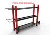 Estante de Almacenamiento para Gimnasio Estudio de Yoga Mancuernas Barra Mancuernas Discos Equipamiento Deportivo Pequeño Estante de Almacenamiento Estante de Almacenamiento para Herramientas Pequeñas de Entrenador Personal