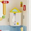 Caja de Pañuelos para el Hogar Montada en la Pared Estilo Dibujo Animado Lindo Caja de Almacenamiento para Baño