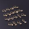 Joyería Henson 20g nuevo popular colgante de circón en forma de gota de agua piercing para la nariz comercio exterior europeo y americano