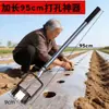 Nuevo modelo de perforador de film para invernadero, punzonadora para sandía, creador de agujeros para plántulas de siembra de hortalizas, rompedor de film agrícola