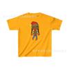 Camiseta de fiesta familiar navideña para niña pequeña con estampado, ropa para niños, top de manga corta, ropa infantil personalizada, Europa y América