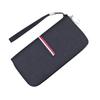 Bolso de Mano de Lona Correa de Muñeca para Hombre Bolso de Mano para Hombre Bolsa de Tela con Cremallera Correa de Transporte Billetera Larga para Hombre Tela Oxford para Hombre