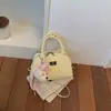 Bolsa acolchoada estilosa e moderna 2026 verão novo design nicho estiloso bolsa de ombro transversal casual feminina
