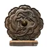 Coleccionables Antiguos, Espejos Viejos de Cobre, Espejos de Aleación de Cobre, Espejos Antiguos de Cobre con Patrones de Animales, Piezas Decorativas de Estilo Vintage