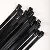 Abraçadeira de Nylon Soltável para Cabos Grande Atacado Fábrica Plástico Branco Banda de Amarração Cor Reutilizável Preto