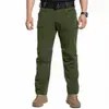 Pantalones Tácticos Wanxing Piel de Naranja, pantalones tácticos de estilo militar transfronterizos para hombre, pantalones largos resistentes al agua para primavera y otoño, pantalones de senderismo resistentes al desgaste, resistentes a los arañazos