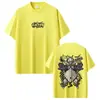 Camiseta Merch Gachiakuta Rudo de Anime para Hombres y Mujeres, Camiseta Casual Oversize de Cuello Redondo, Moda para Hombres