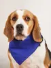 Bufanda Deslizante de Color Sólido para Perro Gatos Perros Grandes, Medianos y Pequeños Ropa para Perros Accesorios para la Cabeza Babero Bandana Bufanda Triangular