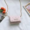 Bolso de Hombro para Niños, Bolso Pequeño Moderno Estilo Coreano, Mini Monedero de Cadena de Princesa, Bolso Cuadrado Pequeño Cruzado Moderno para Niñas
