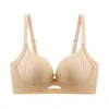 Sutiã base feminino para seios pequenos, realçando e aumentando o busto, sem aro, com sustentação e anti-queda, ajustável, sutiã de alta qualidade