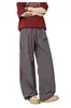 Pantalones Casuales de Rayas y Bloques de Color Estilo Americano de Secado Rápido para Hombre, Delgados de Verano para Deportes al Aire Libre, Modernos, Holgados, de Pierna Recta, para Senderismo