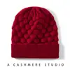 Gorro 100% Cachemir Puro, Lujo Accesible y Moda Otoñal e Invernal de Alta Calidad, Sencillo y Cálido Gorro Baotou, Gorro de Lana Cálido y a Prueba de Frío