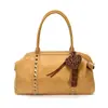 Bolsa casual de outono de grande capacidade para mulheres, novo modelo 2026, bolsa transversal leve e simples, bolsa tote texturizada para o dia a dia