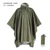 Capa impermeable 3 en 1 personalizada para comercio exterior para adultos, adecuada para senderismo al aire libre, montañismo y ciclismo, ligera, portátil y multifuncional