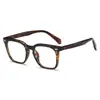Óculos Anti-Luz Azul Novos 2026 Estilo Coreano Retrô Armações Tr90 Sem Grau Unisex Adequado para Lentes de Grau