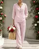2026 Estación Independiente Transfronteriza Europea y Americana Verano Nuevo Ropa de Mujer Holgada Casual Rayas Casual Moda Conjunto Camisa Mujer