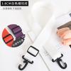 Adequado para todos os tipos de bolsas, alça diagonal, alça de ombro única, acessórios, bolsas femininas com alça colorida, alça de bolsa de cor sólida de 38 mm