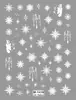 Otoño 2024 Nuevas Pegatinas para Uñas en Relieve Cooperación Airao Lindas Pegatinas para Uñas 5D Uñas Artísticas de Navidad