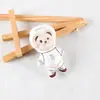 Broche de Muñeco de Peluche Relleno de Algodón de Astronauta Creativo Cadena para Colgar y Otras Muñecas Lindas Estilo Japonés Accesorios de Ropa para Parejas