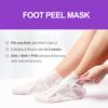 Hbesty Mascarilla de Lavanda para Pies Cuidado de Pies Mascarilla para Pies Mascarilla Exfoliante para Cuidado de Pies
