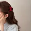 Pinza para el pelo de lana con doble lazo para Otoño e Invierno para Mujer, Pasador de Gama Alta para Peinados Recogidos, Pinza para el Pelo de Princesa para la Parte Trasera de la Cabeza, Nuevo Modelo de Pasador 2025