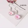 Pulsera de flor seca fresca pequeña y dulce Flor de durazno rosa tejida antigua para adulto estudiante mujer puesto puesto suministro