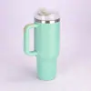 Stanley Taza Térmica de Acero Inoxidable de Doble Pared de 40 oz con Popote Taza de Café Taza para Coche Gran Capacidad Acero Inoxidable 304