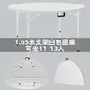 Mesa Redonda Simples Dobrável para Uso Doméstico, Mesa Redonda Grande de Plástico, Mesa Dobrável para Barracas de Comida ao Ar Livre, Mesa e Cadeiras para 10 Pessoas