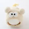 Gorro de bebé con diseño de nariz de oso, gorro tejido lindo de invierno para niños y niñas, gorro cálido para bebés y niños pequeños