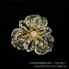 Acessórios para Joias Artesanais DIY Flor Soldada Multicamadas Flor 3D Acessórios para Joias Estilo Antigo Materiais Broche Penteado Ornamento de Cabelo