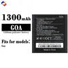 Adecuado para Batería de Teléfono Móvil Wiko Goa, Completamente Nuevo, Duradero, Batería de Larga Duración 1300Mah, Venta al por Mayor de Fábrica, Comercio Exterior, en Stock