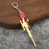 Jedi Peace Elite Anime Jogo Pubg Anime Modelo de Liga Chaveiro Pingente Presente Brinquedo Periférico